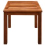 Tumbona con mesita 2 unidades madera maciza acacia y textilene de vidaXL, Tumbonas - Ref: Foro24-273752, Precio: 310,00 €, De...