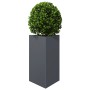 Jardineras 2 uds acero gris antracita 50x43x75 cm en Macetas y jardineras | Comprar online en Foru.es