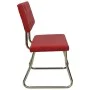 Banco de cuero sintético rojo tinto 110 cm de vidaXL, Bancos de comedor y cocina - Ref: Foro24-325859, Precio: 117,47 €, Desc...