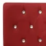 Banco de cuero sintético rojo tinto 110 cm de vidaXL, Bancos de comedor y cocina - Ref: Foro24-325859, Precio: 117,47 €, Desc...