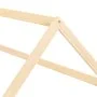Solid pine wood children's bed frame 90x200 cm by vidaXL, Cribs and beds for children - Ref: Foro24-283348, Price: 155,75 €, ...