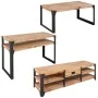 Conjunto de muebles de salón 3 piezas madera maciza de acacia de vidaXL, Conjuntos de muebles para salones - Ref: Foro24-2747...