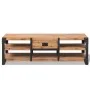 Conjunto de muebles de salón 3 piezas madera maciza de acacia de vidaXL, Conjuntos de muebles para salones - Ref: Foro24-2747...