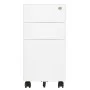 Armario archivador móvil acero blanco 30x45x59 cm de vidaXL, Armarios archivadores - Ref: Foro24-335982, Precio: 127,91 €, De...