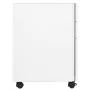 Armario archivador móvil acero blanco 30x45x59 cm de vidaXL, Armarios archivadores - Ref: Foro24-335982, Precio: 127,91 €, De...