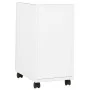 Armario archivador móvil acero blanco 30x45x59 cm de vidaXL, Armarios archivadores - Ref: Foro24-335982, Precio: 127,91 €, De...