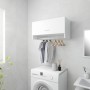 Armario de madera contrachapada blanco brillante 70x32,5x35 cm de vidaXL, Armarios roperos - Ref: Foro24-808248, Precio: 43,2...