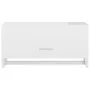 Armario de madera contrachapada blanco brillante 70x32,5x35 cm de vidaXL, Armarios roperos - Ref: Foro24-808248, Precio: 48,3...