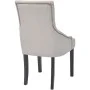 Sillas de comedor 4 unidades tela gris crema de vidaXL, Sillas de comedor - Ref: Foro24-272506, Precio: 634,43 €, Descuento: %