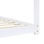 Estructura de cama infantil madera maciza pino blanco 70x140 cm de vidaXL, Cunas y camas para niños - Ref: Foro24-283349, Pre...