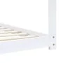 Estructura de cama infantil madera maciza pino blanco 70x140 cm de vidaXL, Cunas y camas para niños - Ref: Foro24-283349, Pre...