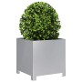 Jardinera de acero galvanizado 40x40x40 cm en Macetas y jardineras | Comprar online en Foru.es