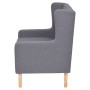 Conjunto de sofás 2 piezas tela gris de vidaXL, Sofás - Ref: Foro24-274933, Precio: 585,04 €, Descuento: %
