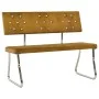 Braune Samtbank 110 cm von vidaXL, Ess- und Küchenbänke - Ref: Foro24-325871, Preis: 110,33 €, Rabatt: %