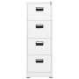 Armario archivador de acero blanco 46x62x133 cm de vidaXL, Armarios archivadores - Ref: Foro24-336278, Precio: 263,47 €, Desc...
