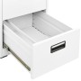Armario archivador de acero blanco 46x62x133 cm de vidaXL, Armarios archivadores - Ref: Foro24-336278, Precio: 263,47 €, Desc...