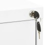 Armario archivador de acero blanco 46x62x133 cm de vidaXL, Armarios archivadores - Ref: Foro24-336278, Precio: 263,47 €, Desc...