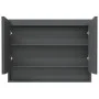 Armario de baño con espejo MDF gris 80x15x60 cm de vidaXL, Tocadores de baño - Ref: Foro24-331534, Precio: 129,76 €, Descuent...