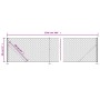 Cerca de alambre con brida verde 0,8x25 m de vidaXL, Paneles de vallas - Ref: Foro24-153944, Precio: 87,41 €, Descuento: %