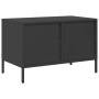 Mueble para TV acero laminado en frío negro 68x39x43,5 cm en Muebles TV | Comprar online en Foru.es