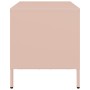 Mueble para TV acero laminado en frío rosa 68x39x43,5 cm en Muebles TV | Comprar online en Foru.es