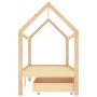 Estructura de cama infantil con cajones madera de pino 90x200cm de vidaXL, Cunas y camas para niños - Ref: Foro24-322138, Pre...