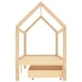 Estructura de cama infantil con cajones madera de pino 90x200cm de vidaXL, Cunas y camas para niños - Ref: Foro24-322138, Pre...