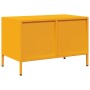 Mueble TV acero laminado en frío amarillo mostaza 68x39x43,5 cm en Muebles TV | Comprar online en Foru.es