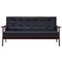 Black Faux Leather 2-Piece Sofa Set by vidaXL, Sofas - Ref: Foro24-278396, Price: 398,09 €, Discount: %