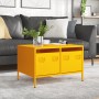 Mueble TV acero laminado en frío amarillo mostaza 68x50x43,5 cm en Muebles TV | Comprar online en Foru.es