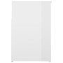 Banco zapatero madera contrachapada blanco brillante 80x30x45cm de vidaXL, Zapateros y organizadores de calzado - Ref: Foro24...