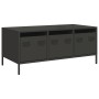 Mesa de centro acero laminado en frío negro 101,5x50x43,5 cm en Mesas de centro | Comprar online en Foru.es