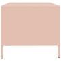 Mesa de centro acero laminado en frío rosa 101,5x50x43,5 cm en Mesas de centro | Comprar online en Foru.es