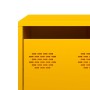 Mesa de centro acero laminado en frío amarillo 101,5x50x43,5 cm en Mesas de centro | Comprar online en Foru.es