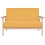 Juego de sofás de tela de 2 piezas color amarillo de vidaXL, Sofás - Ref: Foro24-274916, Precio: 309,20 €, Descuento: %