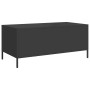 Mesa de centro acero laminado en frío negro 101,5x50x43,5 cm en Mesas de centro | Comprar online en Foru.es