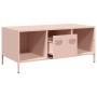 Mesa de centro acero laminado en frío rosa 101,5x50x43,5 cm en Mesas de centro | Comprar online en Foru.es