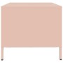 Mesa de centro acero laminado en frío rosa 101,5x50x43,5 cm en Mesas de centro | Comprar online en Foru.es