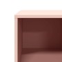 Mesa de centro acero laminado en frío rosa 101,5x50x43,5 cm en Mesas de centro | Comprar online en Foru.es