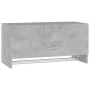Armario de madera contrachapada gris hormigón 70x32,5x35 cm de vidaXL, Armarios roperos - Ref: Foro24-808246, Precio: 42,53 €...