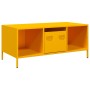 Mesa de centro acero laminado en frío amarillo 101,5x50x43,5 cm en Mesas de centro | Comprar online en Foru.es