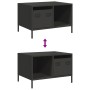 Mesa de centro acero laminado en frío negro 68,5x50x43,5 cm en Mesas de centro | Comprar online en Foru.es