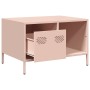 Mesa de centro acero laminado en frío rosa 68,5x50x43,5 cm en Mesas de centro | Comprar online en Foru.es