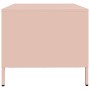 Mesa de centro acero laminado en frío rosa 68,5x50x43,5 cm en Mesas de centro | Comprar online en Foru.es