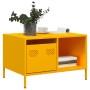 Mesa de centro acero laminado en frío amarillo 68,5x50x43,5 cm en Mesas de centro | Comprar online en Foru.es
