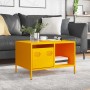 Mesa de centro acero laminado en frío amarillo 68,5x50x43,5 cm en Mesas de centro | Comprar online en Foru.es