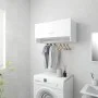 Armario de madera contrachapada blanco 70x32,5x35 cm de vidaXL, Armarios roperos - Ref: Foro24-808242, Precio: 36,20 €, Descu...