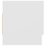 Armario de madera contrachapada blanco 70x32,5x35 cm de vidaXL, Armarios roperos - Ref: Foro24-808242, Precio: 39,82 €, Descu...