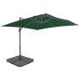 Sombrilla de jardín con base portátil verde de vidaXL, Sombrillas - Ref: Foro24-276345, Precio: 383,27 €, Descuento: %