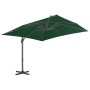 Sombrilla de jardín con base portátil verde de vidaXL, Sombrillas - Ref: Foro24-276345, Precio: 383,27 €, Descuento: %